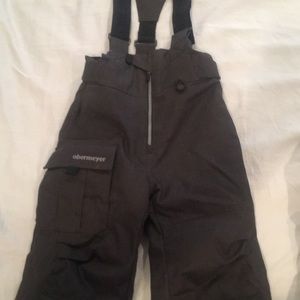 Obermeyer kids ski pants size 4